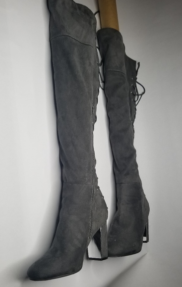 Over the knee BOOTS SEXY CONVERTABLE SHOES SIZE 9 - Picture 6 of 7